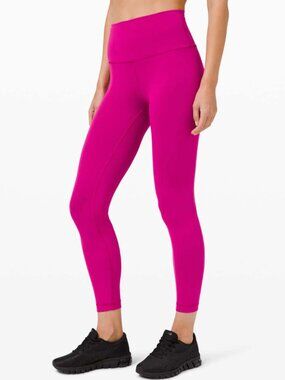 Lululemon Sz 8 Wunder Train High-Rise Tight 25" $98 RV
